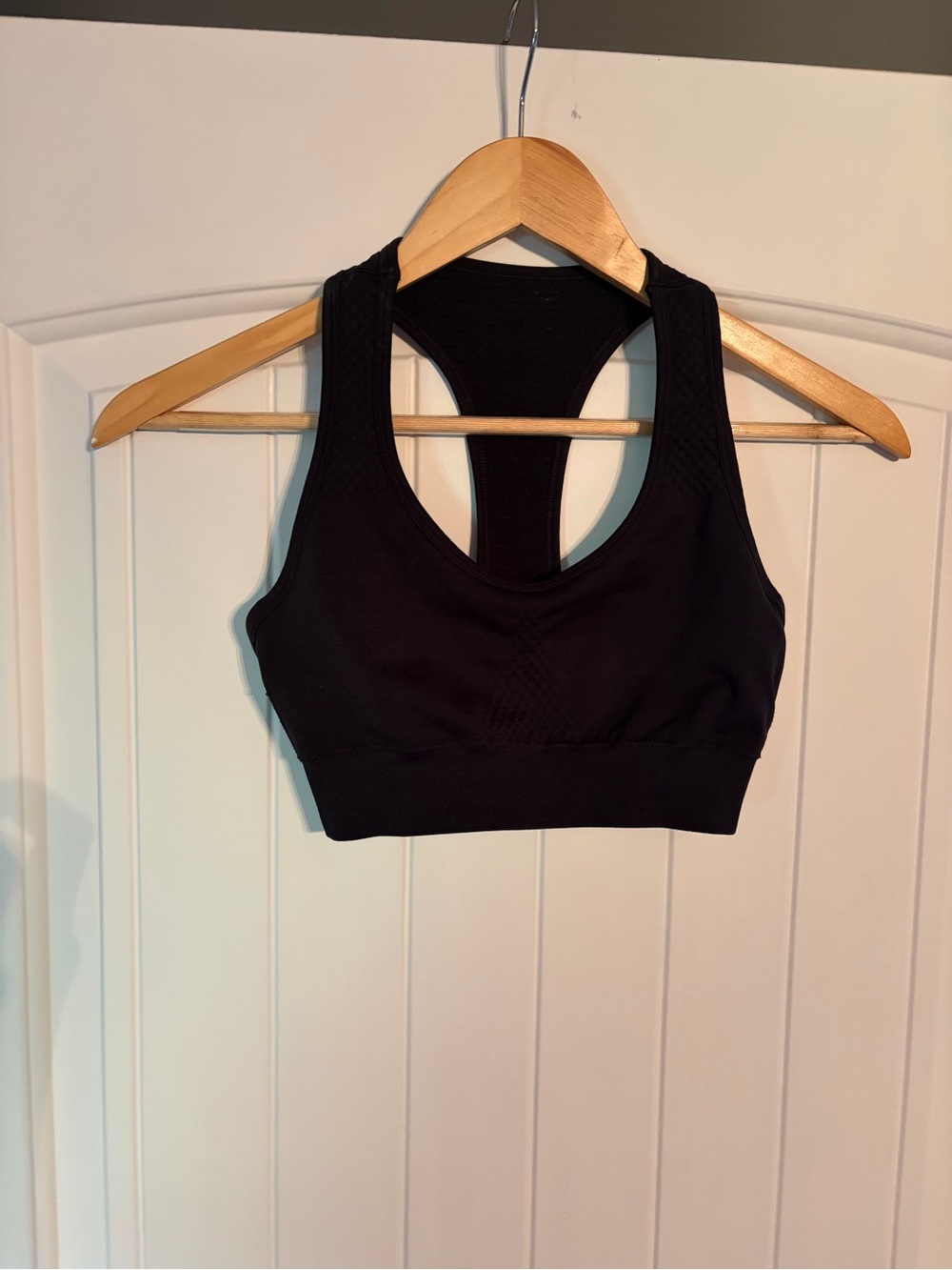 Alphalete Black Racerback Sports Bra
